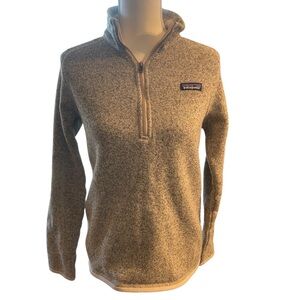 Patagonia Women’s Better Sweater Size Medium Beige